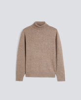 MAGLIA DOLCEVITA IN MISTO LANA, YAK E CASHMERE-TORTORA-DOVE GREY-T¢RTOLA-TAUBENGRAU-TOURTERELLE